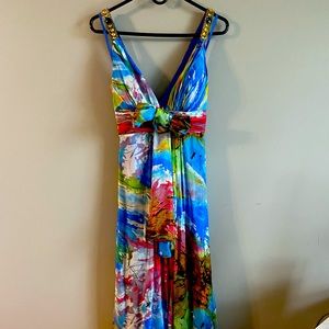 Colorful stunning unique gown